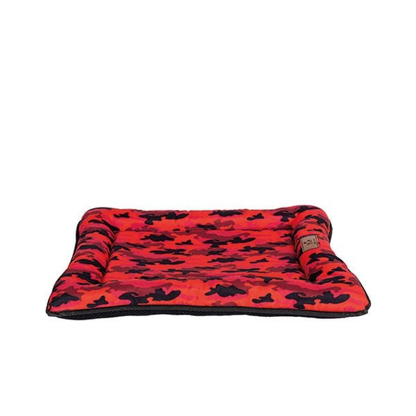 Peggy 52x72x6 Cm Simba Yer Minderi Kırmızı Medium | Kumaş Köpek Yatağı