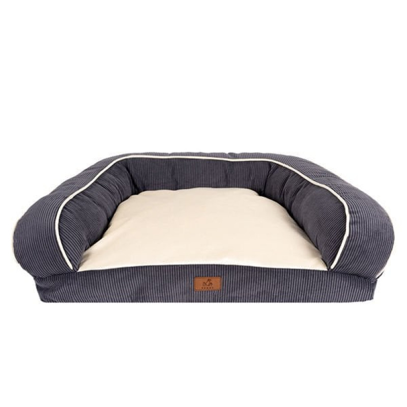 Peggy 75x50x30 Cm Bambi Yatak Lacivert S/M | Kumaş Köpek Yatağı Peggy 75x50x30 Cm Bambi Yatak Lacivert S/M | Kumaş Köpek Yatağı