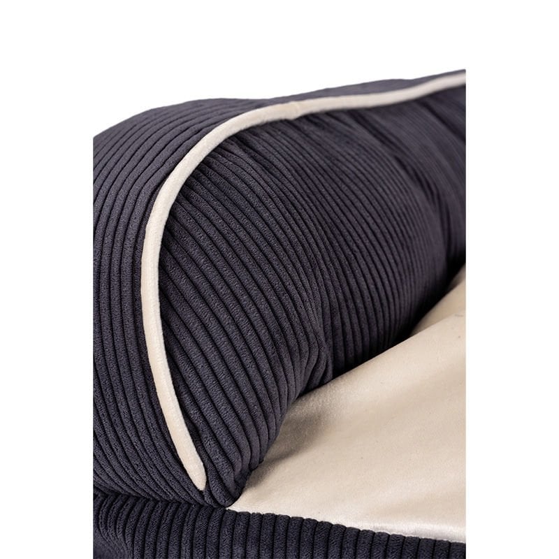 Peggy 75x50x30 Cm Bambi Yatak Lacivert S/M | Kumaş Köpek Yatağı