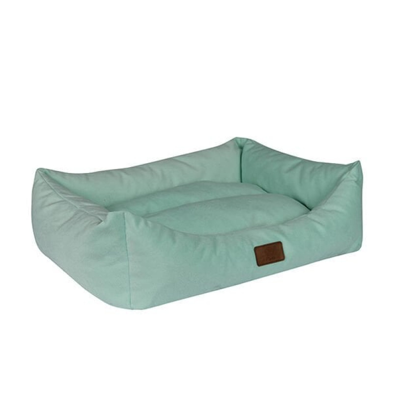 Peggy 95x70x23 Cm Luna Yatak Nil Yeşili Büyük Irk X-Large | Kumaş Köpek Yatağı