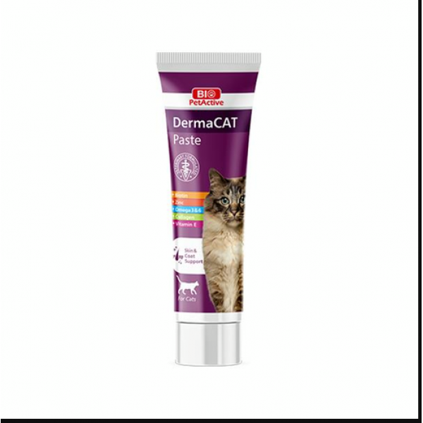 Bio Pet Active 100 Ml Derma Cat Cilt Sağlığı Destekleyici Macun | Kedi Vitamini