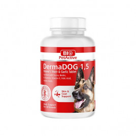 Bio 60 Tablet Derma Küçük Irk Sarımsaklı Maya 30 Gr | Köpek Vitamini