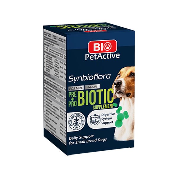 Bio Pet Active 60 Tablet Küçük Irk Synbioflora Probiotik Suplement 30 Gr | Köpek Vitamini
