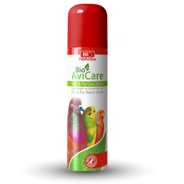 Pet Active 150 Ml Bio Avicare Kuşlar İçin Deri Ve Tüy Bakım Spreyi | Kuş İlacı