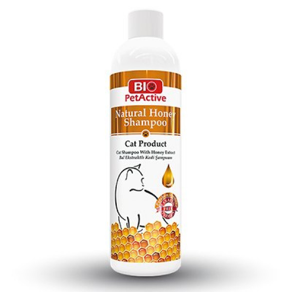 Pet Active 250 Ml Natural Bal Ve Buğday Özlü Şampuan | Kedi Şampuanı