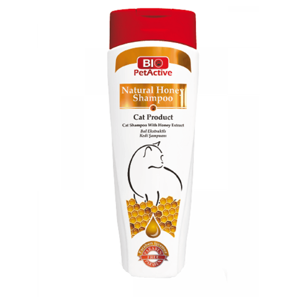 Pet Active 400 Ml Natural Bal ve Buğday Özlü Şampuan | Kedi Şampuanı