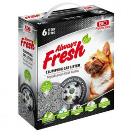6 Lt Always Fresh Aktif Karbonlu Topaklanan Bentonite Kedi Kumu | Granül Kedi Kumu 6 Lt Always Fresh Aktif Karbonlu Topaklanan Bentonite Kedi Kumu | Granül Kedi Kumu