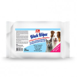 Wash Wipes Evcil Hayvan Kuru Temizleme Bakım Kesesi 25 Adet | Köpek Şampuanı Wash Wipes Evcil Hayvan Kuru Temizleme Bakım Kesesi 25 Adet | Köpek Şampuanı
