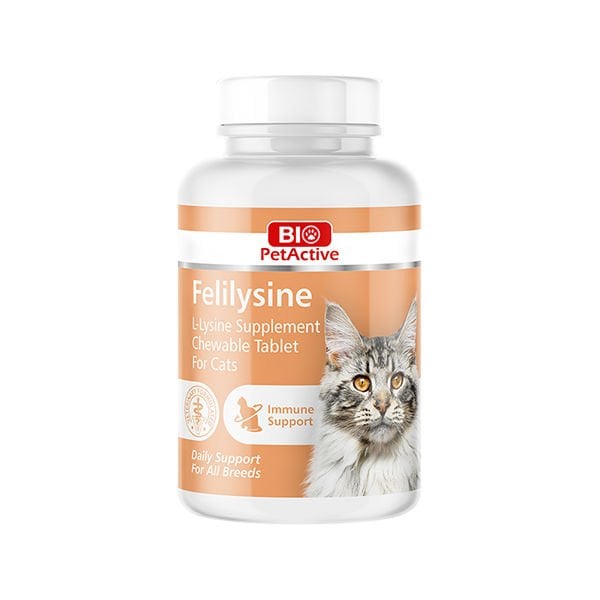 Bio Pet Active Bio-Felilysine Kedi ve Köpekler için Lizin Tablet