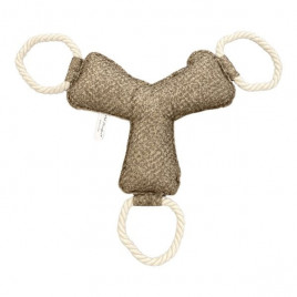 30 Cm İpli Bumerang Kahverengi | Köpek Çiğneme