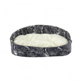 70x55 Cm Porto Merta Beyaz Siyah | İç Mekan Köpek Yatağı 70x55 Cm Porto Merta Beyaz Siyah | İç Mekan Köpek Yatağı