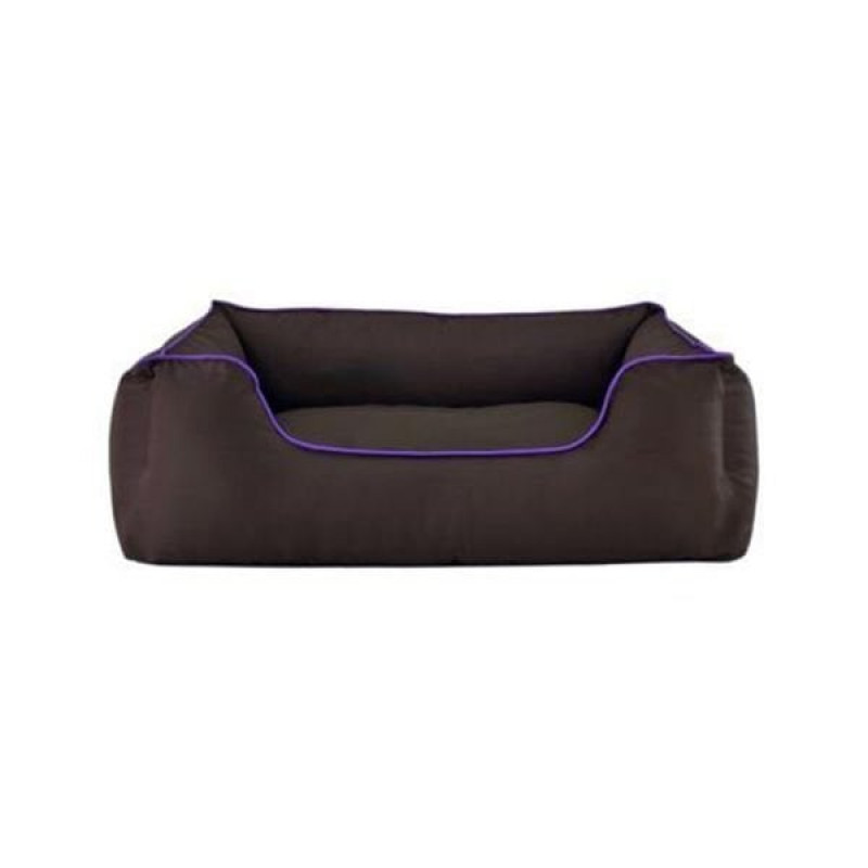 Pet Comfort L Alpha Outdoor Kahverengi Mor 105x85 Cm | İç Mekan Köpek Yatağı