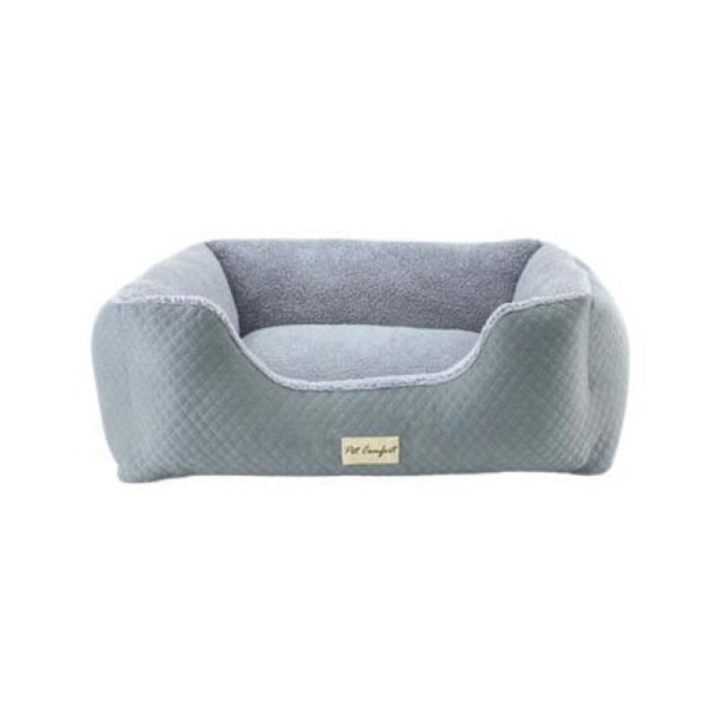 Pet Comfort M Echo Mirinda Peluş Açık Gri Gri 80x65 Cm | İç Mekan Köpek Yatağı Pet Comfort M Echo Mirinda Peluş Açık Gri Gri 80x65 Cm | İç Mekan Köpek Yatağı
