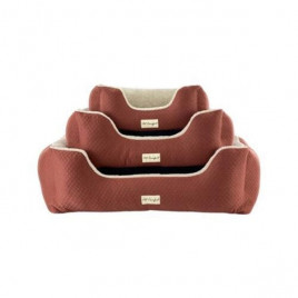 M Echo Mirinda Peluş Ekru Tarçın 80x65 Cm | İç Mekan Köpek Yatağı M Echo Mirinda Peluş Ekru Tarçın 80x65 Cm | İç Mekan Köpek Yatağı