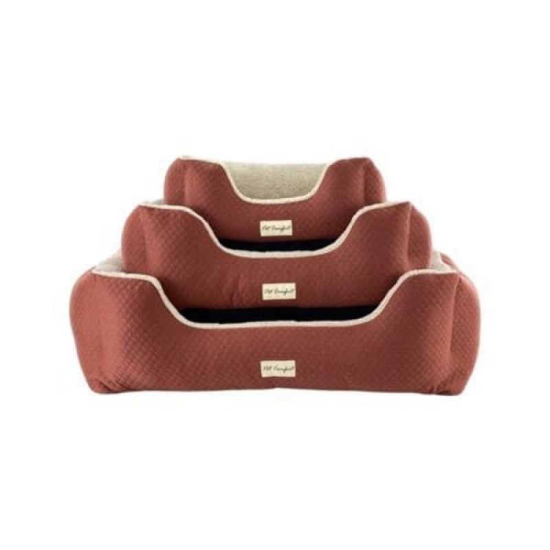 Pet Comfort M Echo Mirinda Peluş Ekru Tarçın 80x65 Cm | İç Mekan Köpek Yatağı Pet Comfort M Echo Mirinda Peluş Ekru Tarçın 80x65 Cm | İç Mekan Köpek Yatağı