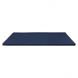 M One Outdoor Ortopedik Deniz Mavisi 75x50x2 Cm | Dış Mekan Köpek Yatağı