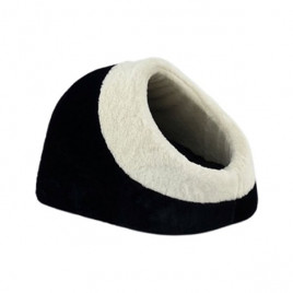 Nest Mira Siyah Beyaz 40x40 Cm | İç Mekan Köpek Yatağı Nest Mira Siyah Beyaz 40x40 Cm | İç Mekan Köpek Yatağı