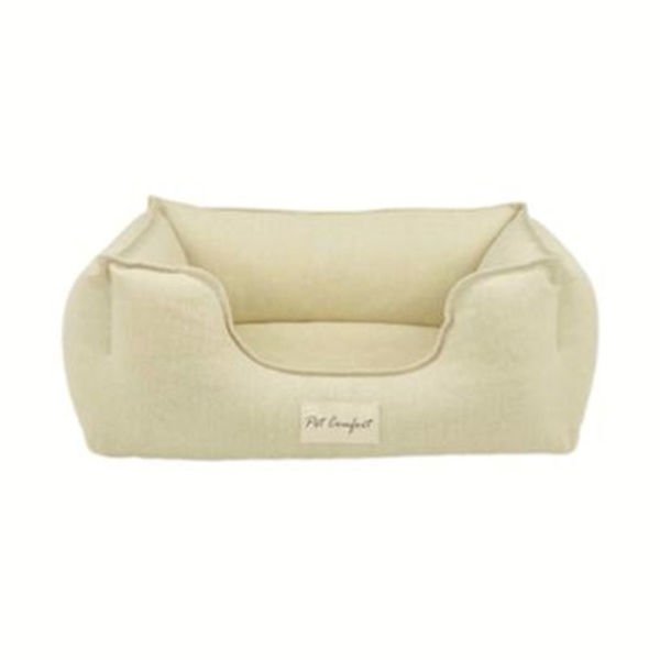 Pet Comfort S Alpha Zeugma Açık Sarı 50x60 Cm | İç Mekan Köpek Yatağı