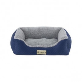 S Bravo Duo Mirinda Peluş Gri Mavi 55x45 Cm | Peluş Köpek Yatağı S Bravo Duo Mirinda Peluş Gri Mavi 55x45 Cm | Peluş Köpek Yatağı