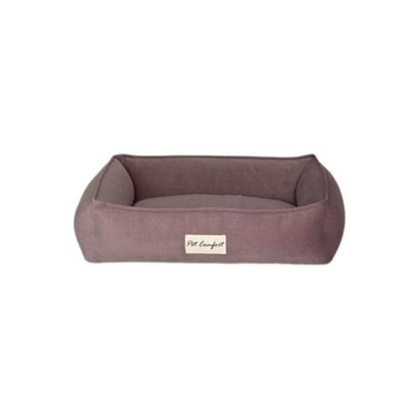 Pet Comfort S Golf Neva Toz Pembe 45x55 Cm | İç Mekan Köpek Yatağı