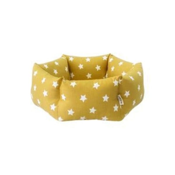 Pet Comfort S Tokyo Merta Star Sarı 50 Cm | İç Mekan Köpek Yatağı