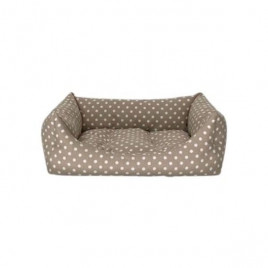 S Uniform Puantiyeli Bej 50x60 Cm | Kedi Evi Yatağı S Uniform Puantiyeli Bej 50x60 Cm | Kedi Evi Yatağı