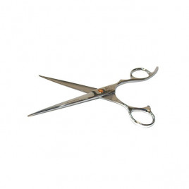 18 Cm Düz Makas Gümüş | Tüy Makası