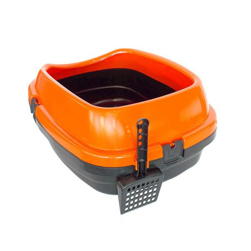 Pet Garden 49,5x40x22 Cm Kürekli Açık Tuvalet | Açık Kedi Tuvaleti Pet Garden 49,5x40x22 Cm Kürekli Açık Tuvalet | Açık Kedi Tuvaleti