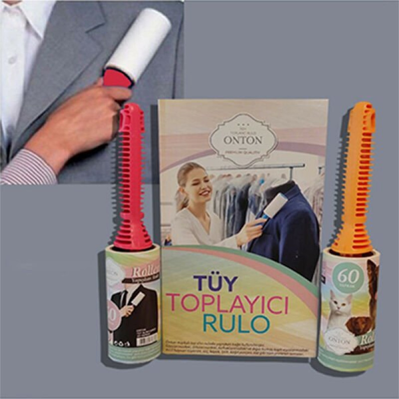 Pet Garden 60 Yaprak Onton Tüy Toplama Rulosu | Köpek Tüy Toplayıcı Pet Garden 60 Yaprak Onton Tüy Toplama Rulosu | Köpek Tüy Toplayıcı