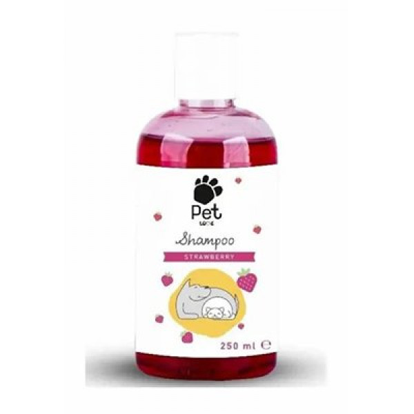 Pet Love 250 Ml Strawberry Çilek Aromalı Şampuan | Köpek Şampuanı