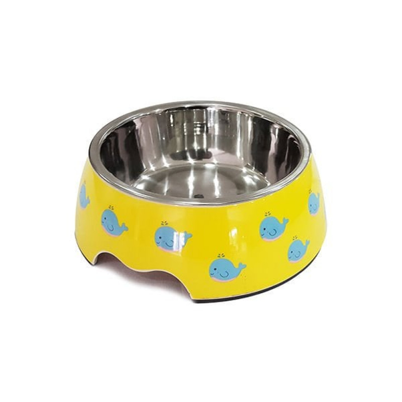 Pet Loves 350 Ml Balina Desenli Melamin Mama ve Su Kabı 17,5x17x6 Cm | Melamin Mama Ve Su Kabı Pet Loves 350 Ml Balina Desenli Melamin Mama ve Su Kabı 17,5x17x6 Cm | Melamin Mama Ve Su Kabı