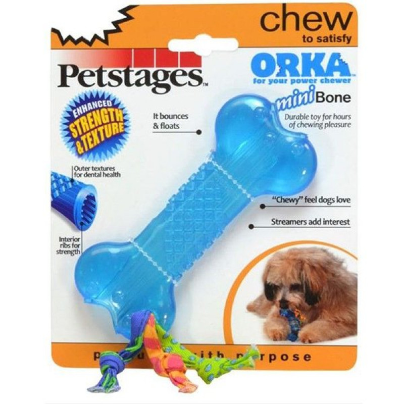 Petstages 10 Cm Mini Orka Bone Kaucuk Çiğneme Oyuncağı | Köpek Çiğneme Petstages 10 Cm Mini Orka Bone Kaucuk Çiğneme Oyuncağı | Köpek Çiğneme