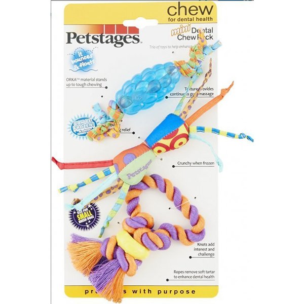 Petstages Mini Chew Starter Yavru Köpek Oyuncak Seti | Köpek Çiğneme