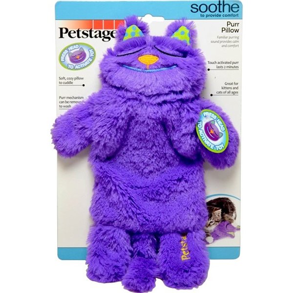 Petstages Purr Pillow Peluş Oyuncak | Peluş Kedi Oyuncağı