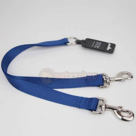 2,5x45 Cm İkili Gezdirme Tasması Kısa Mavi | Köpek Gezdirme Tasması 2,5x45 Cm İkili Gezdirme Tasması Kısa Mavi | Köpek Gezdirme Tasması