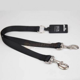 2,5x45 Cm İkili Gezdirme Tasması Kısa Siyah | Köpek Gezdirme Tasması 2,5x45 Cm İkili Gezdirme Tasması Kısa Siyah | Köpek Gezdirme Tasması