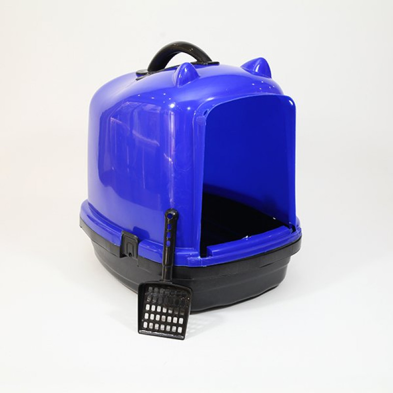 Pet Style 49.5X40X50h Cm Comfort Kapalı Tuvalet Kabı Lacivert | Kapalı Kedi Tuvaleti Pet Style 49.5X40X50h Cm Comfort Kapalı Tuvalet Kabı Lacivert | Kapalı Kedi Tuvaleti