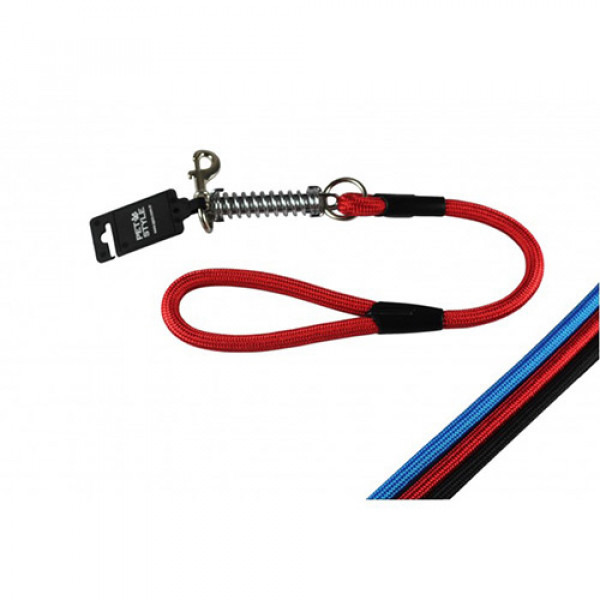 Pet Style 18mmx60 Cm Yaylı Fitil Uzatma Kırmızı | Köpek Gezdirme Tasması