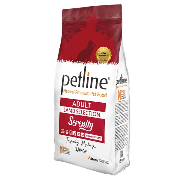 Petline 1.5 Kg Natural Serenity Adult Kuzu Etli Yetişkin | Yetişkin Kuru Kedi Maması