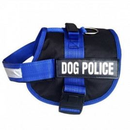 Dog Police Büyük Köpek Göğüs Tasması Mavi | Köpek Göğüs Tasması Dog Police Büyük Köpek Göğüs Tasması Mavi | Köpek Göğüs Tasması