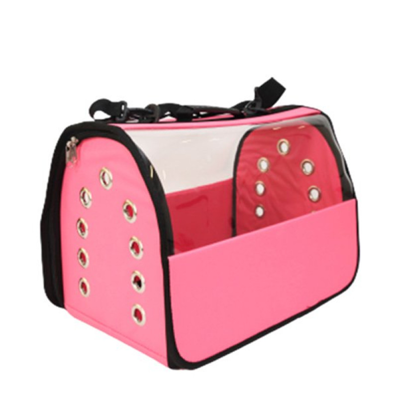 Petpretty 30x30x49 Cm Flybag Şeffaf Taşıma Çantası Pembe | Kedi Taşıma Çantası Petpretty 30x30x49 Cm Flybag Şeffaf Taşıma Çantası Pembe | Kedi Taşıma Çantası