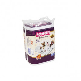 60x90 Tuvalet Eğitim Çiş Pedi Lavantalı 10'Lu | Köpek Çiş Alıştırma Pedi