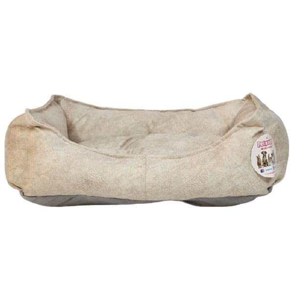 Petpretty Vp-1166 Comfort Yatak No:2 Bej | Kumaş Köpek Yatağı
