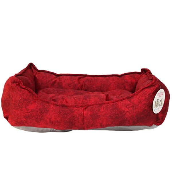 Petpretty Vp-1173 Comfort Yatak No:1 Bordo | Kumaş Köpek Yatağı