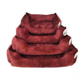 Vp-1176 Comfort Yatak No:4 Bordo | Kumaş Kedi Yatağı