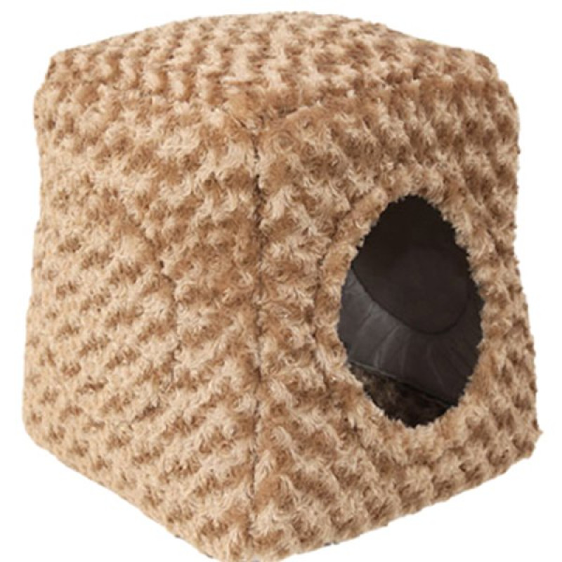 Petpretty Vp-1542 Üç Fonksiyonlu Kumaş Yuva Kahve | Yuvalı Kedi Yatağı Petpretty Vp-1542 Üç Fonksiyonlu Kumaş Yuva Kahve | Yuvalı Kedi Yatağı