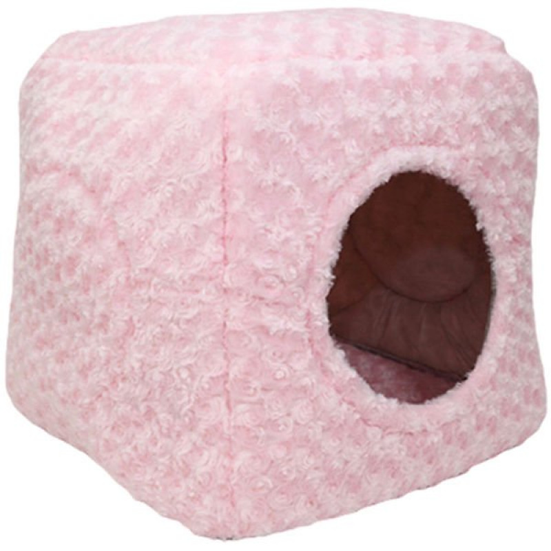 Petpretty Vp-1542 Üç Fonksiyonlu Kumaş Yuva Pembe | Yuvalı Kedi Yatağı Petpretty Vp-1542 Üç Fonksiyonlu Kumaş Yuva Pembe | Yuvalı Kedi Yatağı