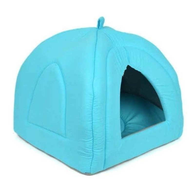 Petpretty Vp-1564 Piramit Kumaş Yuva Mavi 43x43x40 Cm | Yuvalı Köpek Yatağı Petpretty Vp-1564 Piramit Kumaş Yuva Mavi 43x43x40 Cm | Yuvalı Köpek Yatağı