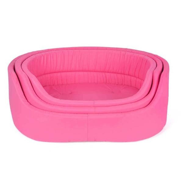 Petpretty Vp-1572 Kumaş Yatak Üçlü Set Pembe | Kumaş Kedi Yatağı