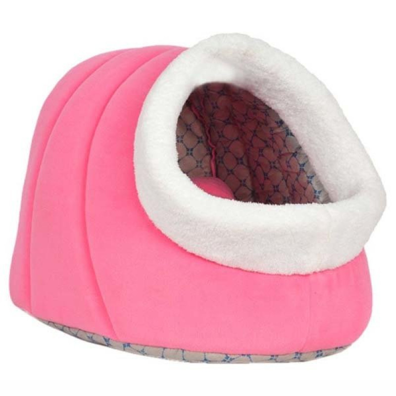 Petpretty Vp-1621 Eskimo Polar Yuva Pembe 45x40x40 Cm | Yuvalı Köpek Yatağı Petpretty Vp-1621 Eskimo Polar Yuva Pembe 45x40x40 Cm | Yuvalı Köpek Yatağı